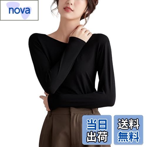 【送料無料】[Guooryvner] グオーリーブナー 長袖 Tシャツ レディース クルーネック 春 秋 冬 長袖 ロ..