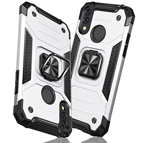 【送料無料】TMUJWS asus zenfone max m2 ケース リング 衝撃吸収 耐衝撃 TPU+PCバンパー 二重構造 米..