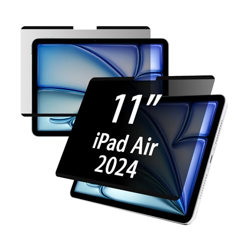 【送料無料】SenseAGE iPad マグネット式 プライバシーフィルム 個人情報保護 覗き見防止フィルター ブ..