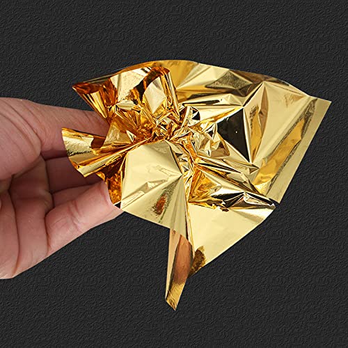 【送料無料】金箔 金箔シート 金箔ヘア 50枚 模造金箔 8.5x8cm 金箔 ヘア用 成人式...