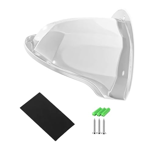 【送料無料】Coolotic 屋外カメラ用 カメラカバーシールド 保護カバー 取り付け簡単 防犯カメラ用 屋外防雨型 ホワイト 27x22x17.5cm