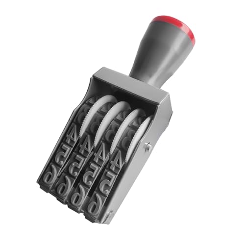 【送料無料】ナンバリングマシン ナンバリングスタンプ 4桁 業務用ナンバリングマシン デジタル数字ス..