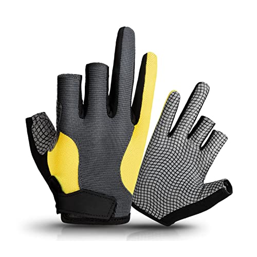 【送料無料】SunGoddy フィッシンググローブ 3本切り 釣り 手袋 スポーツ アウトドア 釣りグローブ 滑..