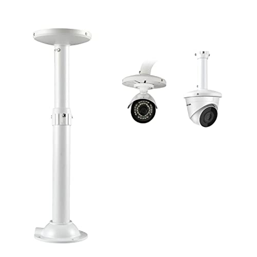 【送料無料】Coolotic 安全カメラ取付ブラケット延長ロッドI型、30-60 cm天井取付ブラケット、閉路テレビIPカメラ用 CCTV家庭用監視システム用