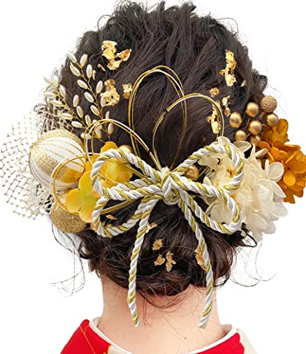 【送料無料】JZOON 成人式 髪飾り ヘアアクセサリー アジサイ テールリード ソーラーローズ アンティー..