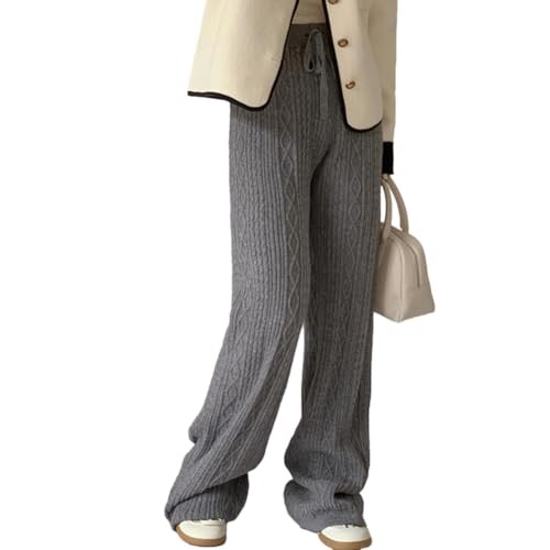 商品情報商品の説明主な仕様 ★上品と可愛さを醸し出す、着る者の雰囲気を格上げしてくれるワイドパンツが登場しました。ニットセーターワイドパンツで、履き心地のよいしっかり生地で、毎日履いても飽きのこないナチュラルな雰囲気のワイドパンツ。ラシャの生地ので、保温性は優れた。ゆったりとしたシルエットで、もっと自由な着心地が得られる!足首着痩せのアンクル丈で足元をスッキリ見せてくれるので、美脚効果もバツグン。 ★ワイドシルエットでファッションな雰囲気を残しながらも、ラクチンな着心地を追求した一着！大きいサイズのこだわりあるリラックスなシルエットで、ボディラインを拾いすぎないデザインに仕立てました。しっかりとした生地でウエストゴムなので、履きやすく動きやすい！下半身をすっぽり包み込み、気になる部分の体型カバーにも役立ちそう。 ★素材：ポリエステル・コットン。サイズ：着丈98cm、ウェスト60-74cm、ヒップ94-108cm。カラーバリエーションは春秋冬着まわしやすいの6色。おしゃれアイテムには欠かせない今シーズントレンドのレディースのロングパンツです！カジュアルスタイルを演出してくれて、きれいなスタイルにぴったりのズボンです。ハイウエストデザインでスタイルアップを叶えてくれて、女性に魅せてくれる何着も持っておきたくなるニットワイドパンツです。 ★エレガントなシルエットはどんなコーデにも合わせやすく、トップスを選ばない嬉しいアイテム、カジュアルにもフォーマルにも幅広くオシャレが楽しめます。お出かけはもちろん、オフィス、通勤にもおすすめをいただけるのワイドパンツです。秋から春まで、ロングシーズン楽しめるボトムスです。 ★コーデしやすいカラーも魅力。春、秋、冬明るい服を着たい季節に人気のホワイト。10代、20代、30代、40代、50代、60代の幅広い年代の方にご着用いただけます。普段きれいめな服装が多くデニムはあまり履かないという方には黒がおすすめ！セーター感が他のカラーに比べると出にくく取り入れやすい◎