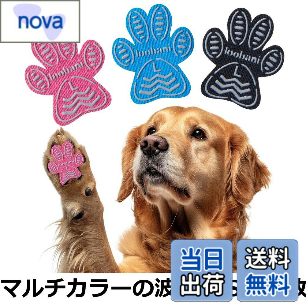 【送料無料】犬 滑り止め シール 老犬補助 犬用滑り止めパッド 粘着力が強い 伸縮性が高い 耐久性 転倒防止 肉球 保護 傷防止 フローリングすべり止め トラクションを高齢犬や怪我をした犬に提供し すべり 止め フット パッド