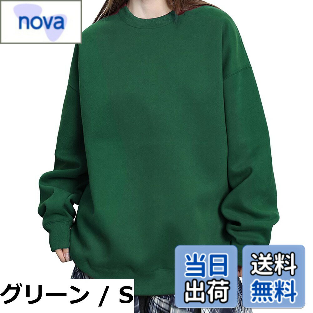 【送料無料】[AOY] トレーナー レディース オーバーサイズ 【ゆるっと着こなす重ね着・5サイズ＆14色】..