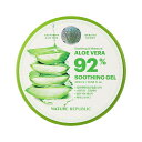 【送料無料】NATURE REPUBLIC (ネイチャーリパブリック) モイスチャライジング アロエ スーディング ジェル 92% 色:グリーン、サイズ:1個