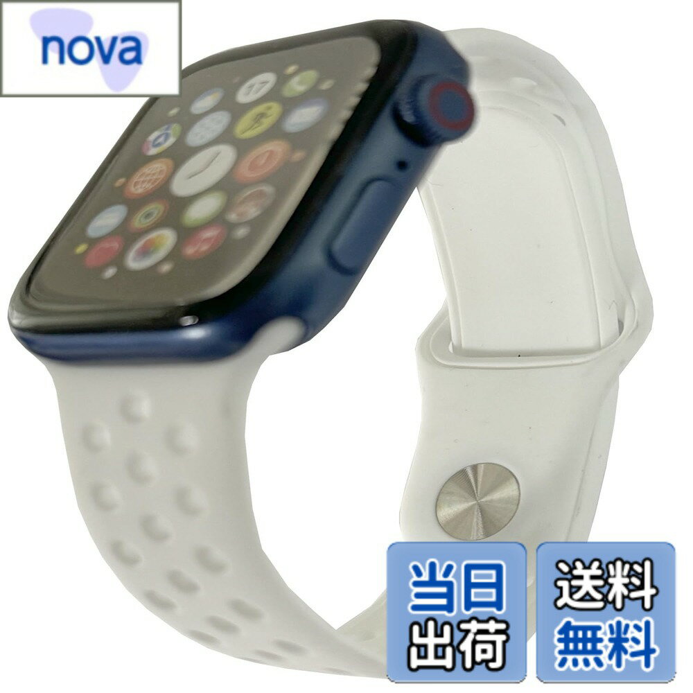 【送料無料】[Pellforia] アップルウォッチ バンド ベルト 全20色 38 41 42 40 44 45mm対応 シリコン製 2色 Series 1 2 3 4 5 6 7 8 9 10 Ultra SE 色：ホワイト/ホワイト、サイズ：Lサイズ(42/44/45/46/49mm)