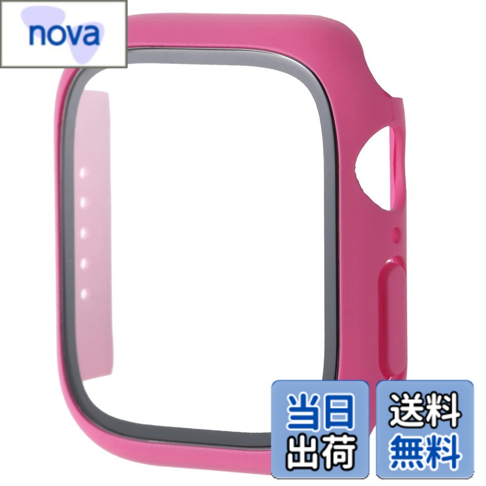 Rakuten - 【送料無料】アップルウォッチ カバー Apple watch ケース 38 40 41 42 44 45mm シリーズ 1 2 3 4 5 6 7 Pellforia 保護ケース 保護カバー 色：ローズ、サイズ：44mm