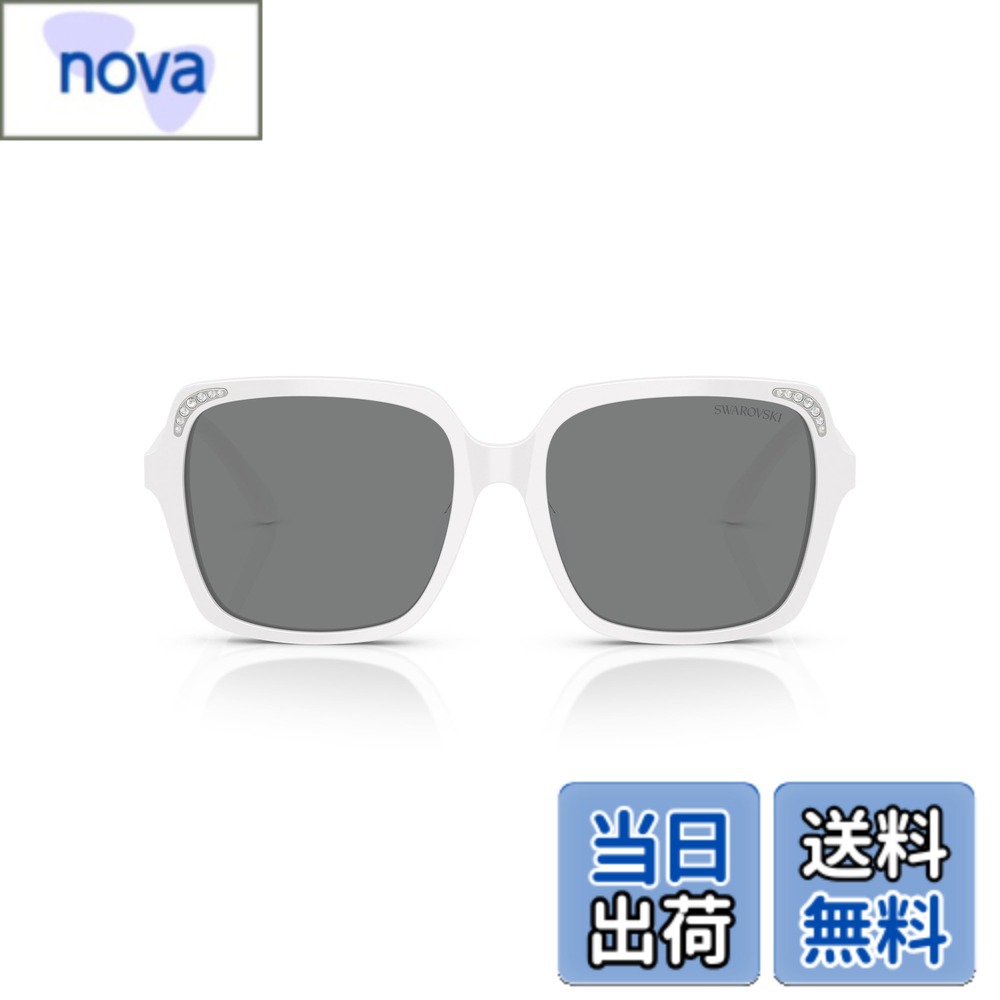 【送料無料】[Swarovski] サングラス SK6034D 色：ホワイト、サイズ：56