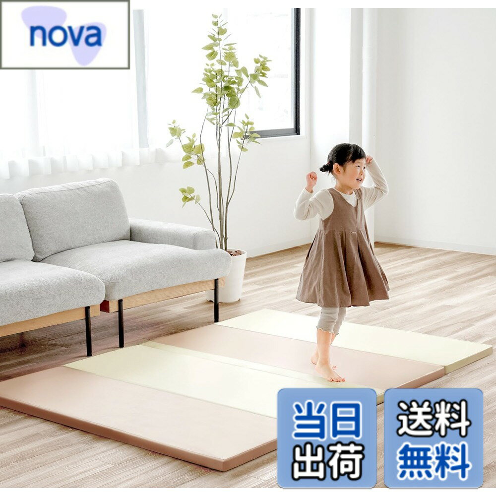 【送料無料】tecopeco[テコペコ] 【厚さ4cm/シームレス/つなぎ目無し】プレイマット 赤ちゃん 折りたた..