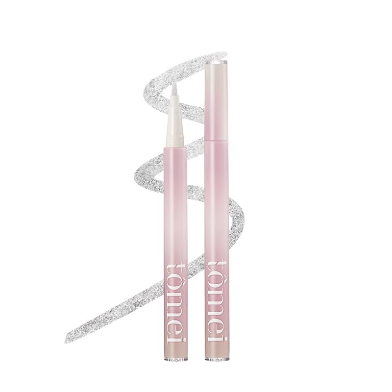 【送料無料】公式 tomei 下まつげライアーライナー＆下まつげ二股ライナー 極細ライナー 下まつげライナー チャイボーグ 中国メイク 色：TT01 シルバーシュガー、サイズ：1個