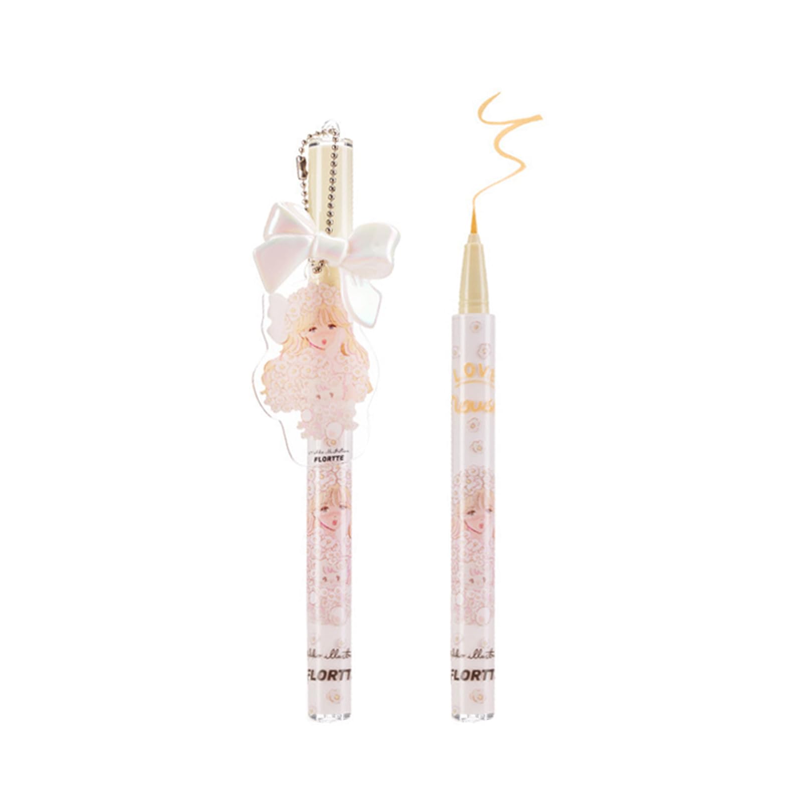 【送料無料】フロレット FLORTTE MIKKOコラボ リキッド アイライナー 0.5ml 1本 正規品 ウォータープルーフ 高発色 高密着 低刺激性 極細 落ちない 人気 色：9#、サイズ：0.5ミリリットル