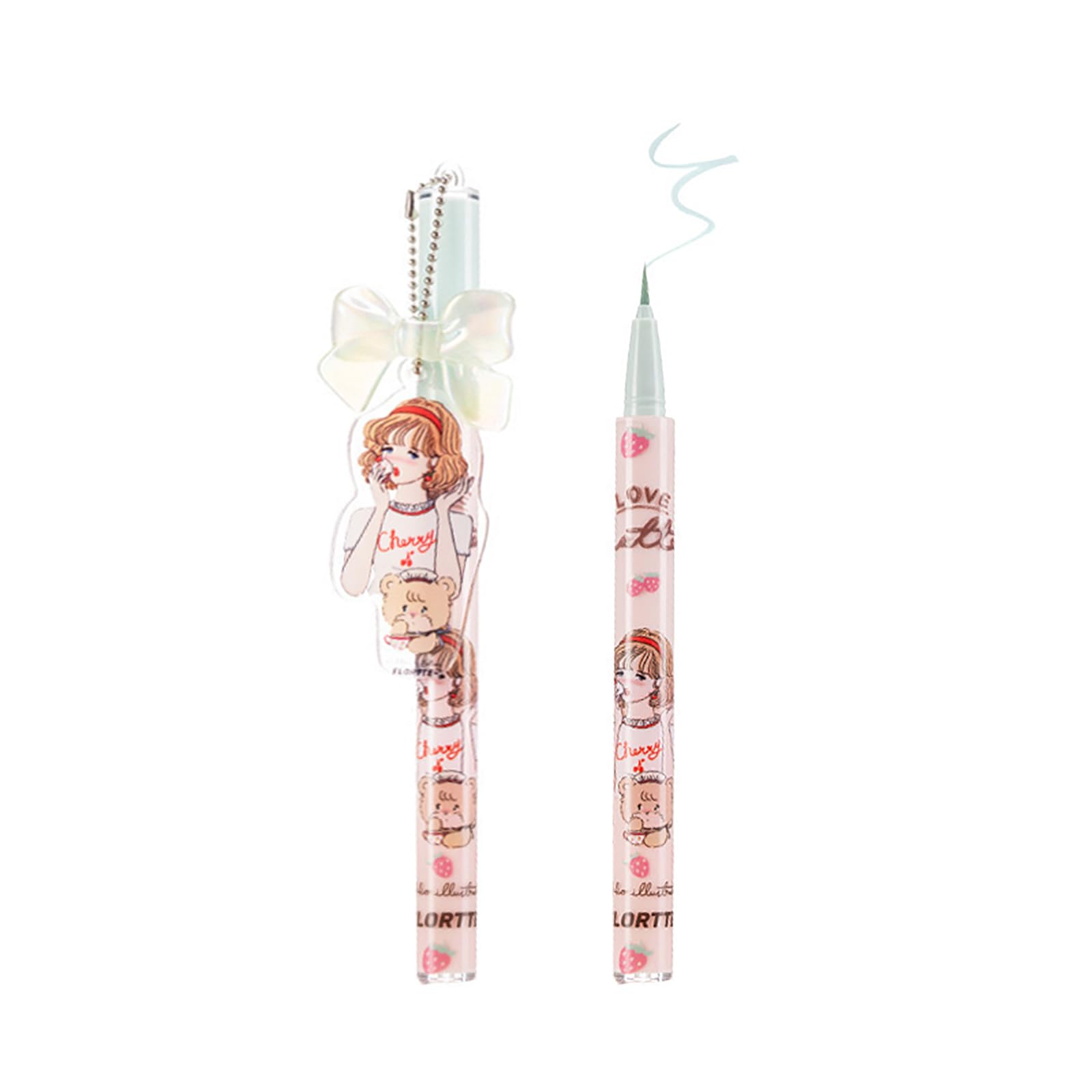 【送料無料】フロレット FLORTTE MIKKOコラボ リキッド アイライナー 0.5ml 1本 正規品 ウォータープルーフ 高発色 高密着 低刺激性 極細 落ちない 人気 色：10#、サイズ：0.5ミリリットル