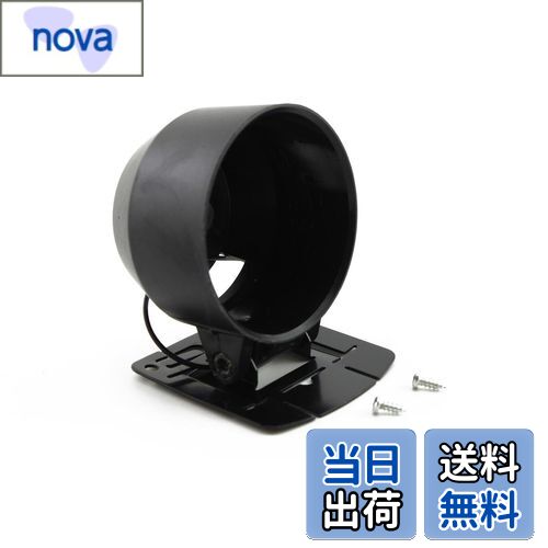 【送料無料】navire 汎用 薄型 ピラーメーター ホルダー ブラック ミドル タイプ オートメーター 60φ 60mm