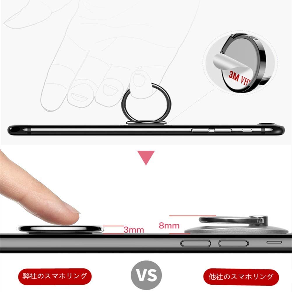 ������̵���ۥ��ޥۥ�� ǭ�� �ۡ���ɥ�� ���� LMIFE �Х󥫡���� 360�ٲ�ž ��ɻ� ���ӥ�� ��� iPhone Android¿�����б� �ޥ��ͥåȼ��ֺ��б� ��������С�