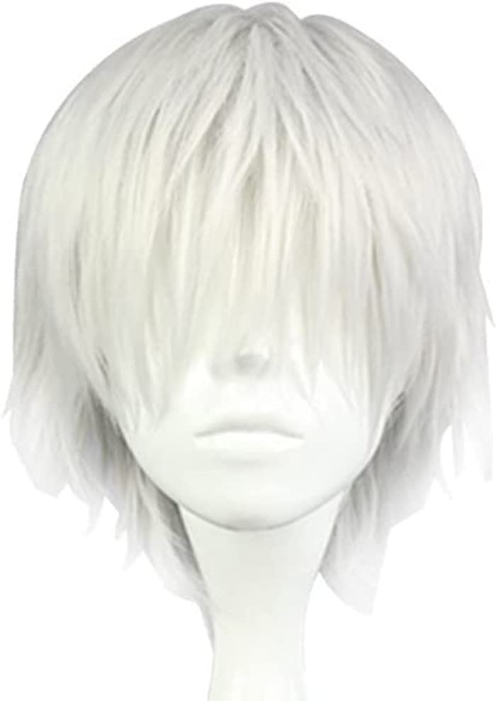 【送料無料】ウィッグ コスチューム用小物 シルバー 白 フリーサイズ 色：白