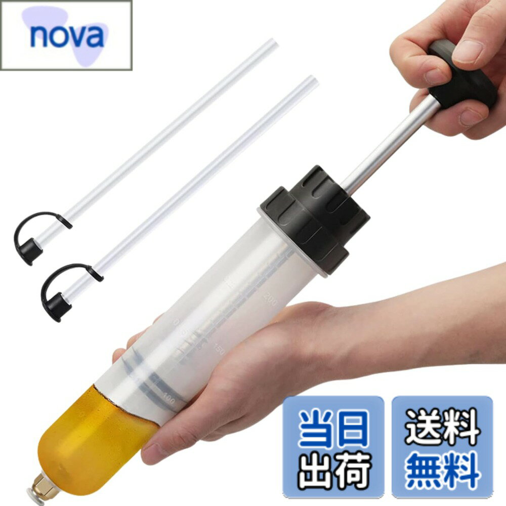 【送料無料】Riblind オイルポンプ オイル交換 エンジンオイル 簡単吸引抽出 手動ポンプ 手動 ポンプ ..