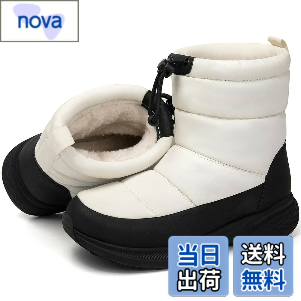 商品情報商品の説明説明 軽くて快適！冷たい風や雪をシャットアウトしてくれるウインターブーツ。防水機能を搭載したウインターシーズンに頼もしいウール調素材のメンズスノーブーツ。内側にはボア生地を採用。さむ-い冬の日でもあたたかく履いていただけます。防寒性に優れ雪や雨の日にはもちろん、タウン履きとしても最適です。アウトソールは軽量でクッション性が非常に高い素材を採用。まるでスニーカーを履いているかのような軽い履き心地が特徴です。ナイロン生地表面は撥水加工で雨や雪の日でも◎。履き口付近のドローコードを調節して頂ければ積雪時に雪の浸入を防ぎます。アウトドアシーンや普段履きにはもちろん、スキーやスノーボードなどの冬のレジャーに行くときにも最適なスノーシューズです。主な仕様 【優れた保温性と軽量性】高品質のダウン素材を使用し、優れた保温性を実現。極寒の環境でも体温をしっかりと保持し、足元を暖かく保ちます。さらに、羽毛は非常に軽量で、重さを感じさせず、快適に歩行できます。冬の厳しい気候に最適な選択です。ダウン天然透湿性により、湿気を効果的に排出し、足元を常に乾燥させます。汗をかいても速やかに乾燥し、冷えや凍傷のリスクを軽減します。普段お使いのスポーツシューズのサイズを参考にして、同じサイズの雪用ブーツを選ぶことをお勧めします。【優れた防水性能】このスノーブーツは、ブーツ底面から上4cmまで、最大3時間の防水性能を誇ります。雨や雪の日でも水の浸入を防ぎ、足元をドライに保ちます。冬靴や防寒靴として、雨や雪などの厳しい天候でも、しっかりと守られた状態でお出かけできます。【優れた防寒性と暖かさ】このウィンターブーツは、ふわっふわのボア仕様で足元をしっかり包み込み、厳寒の中でも温かさを保ちます。ライニングとインソールは、つま先までしっかりとボア素材で覆われ、冷たい外気から足元を守り、寒さを感じさせません。秋冬に最適なふかふかな履き心地で、冷え込む季節でも足首周りをしっかり守り、全方位的な防寒性能を発揮します。【EVA+ラバーソールで快適性と滑り止性】EVA素材とラバーソールを組み合わせた革新的な設計により、優れたクッション性と柔軟性を提供します。脚への衝撃を効果的に吸収し、特に雪道や氷の上での使用に最適です。また、ラバー素材は優れた防滑性と耐寒性を兼ね備えており、低温環境でも靴底の性能を維持し、滑りにくく、冷えやすい場所でも壊れにくい特性を持っています。【多用途デザイン & シンプルなスタイル】 このスノーシューズは、冬のアウトドア活動や旅行、日常の散歩に最適な一足です。シンプルで洗練されたデザインに、5色のクラシックなカラーバリエーションを取り揃え、冬のファッションにもぴったり。北海道をはじめとする厳寒地でも大活躍です。若年層から高齢者まで、どなたでも自分のスタイルに合った一足を見つけられます。男女兼用デザインで、家族全員で使える便利さも魅力です。