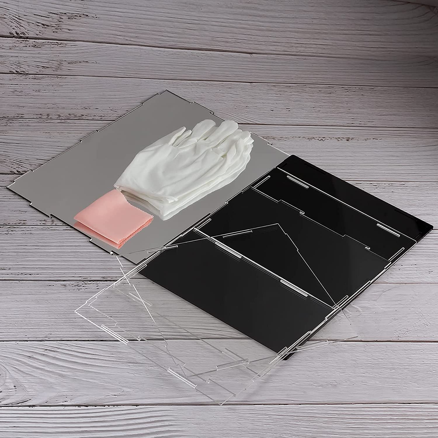 ������̵���ۥե����奢������ AMEITECH ������� UV���å� ��¥ߥ顼 ���̥ߥ顼 �ޥ��ͥåȼ� �����դ� ���� ���쥯����󥱡��� ������¹������̥ߥ顼������������25x����15x�⤵15CM