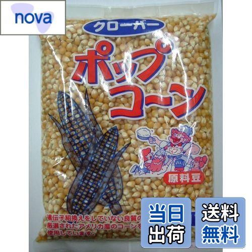 【送料無料】クローバー ポップコーン原料豆業務用 1kg サイズ：1キログラム (x 1)