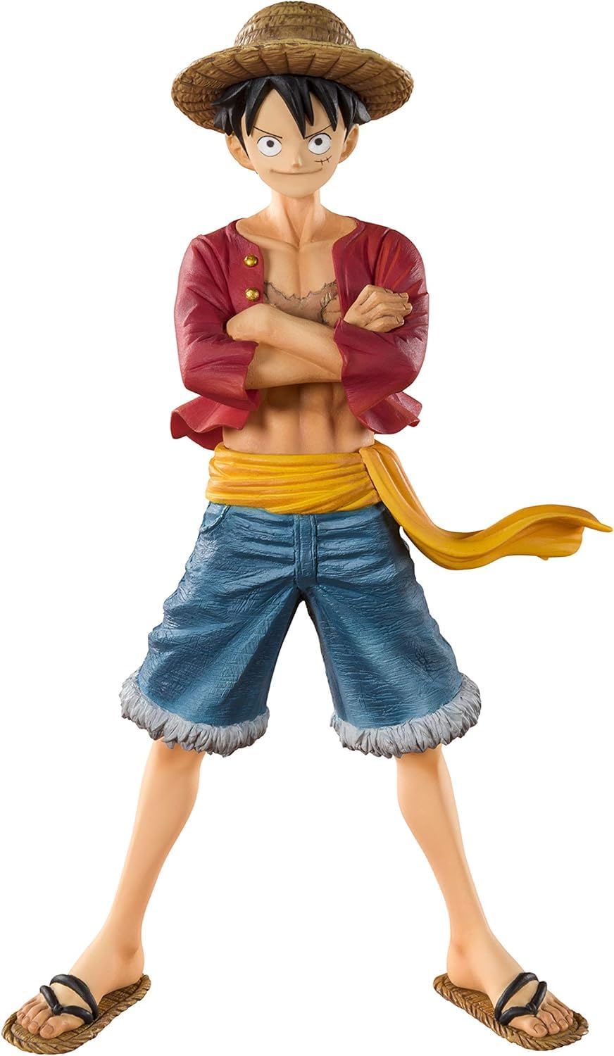 【送料無料】フィギュアーツZERO ONE PIECE 麦わらのルフィ 約140mm ABS&PVC製 塗装済み完成品フィギュア 色：マルチカラー、サイズ：14 cm