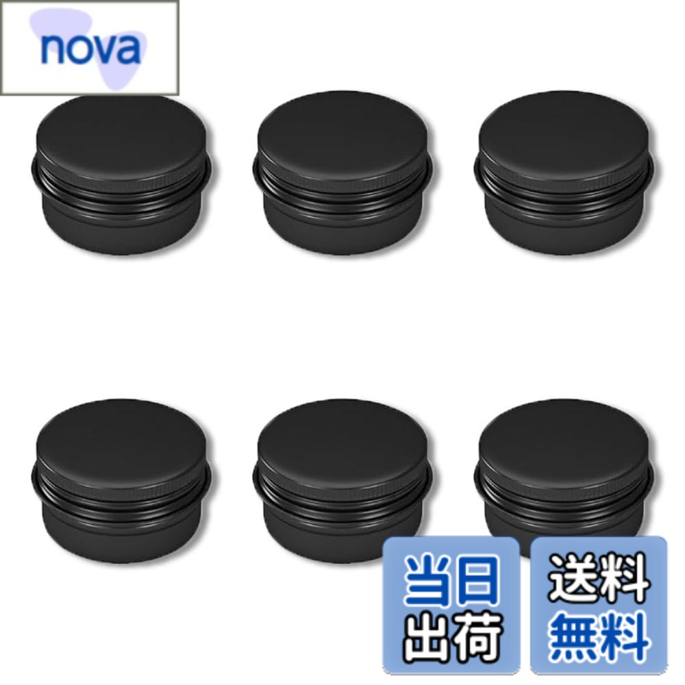 ������̵��������ƴ� 6Pcs 5ml ����ߥ˥��� �ԥ륱���� ������ ��ñ���꡼�˥� ������ǽ �����Ѳ�ǽ ��Ǯ�� �������� (Bla...