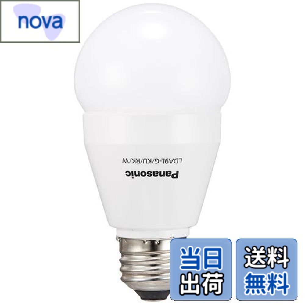 Rakuten - 【送料無料】パナソニック LED電球 口金直径26mm 電球60W形相当 電球色相当(9.0W) 一般電球・明るさ切替タイプ 密閉形器具対応 廊下向け LDA9LGKURKW