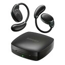 【送料無料】Donner オープンイヤーヘッドフォン Bluetooth 5.3 ワイヤレスイヤホン4つマイククリアコール付 15mmドライバー/40時間音楽再生/6.8g軽量/急速充電/防水IPX4 Dobuds OPEN 黒