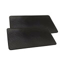 【送料無料】YFFSFDC 超強力滑り止めマット 2枚セット 27cm×15cm 大きめサイズ 滑り止めパッド 車用 滑り止めシート 車載アクセサリー スマート...