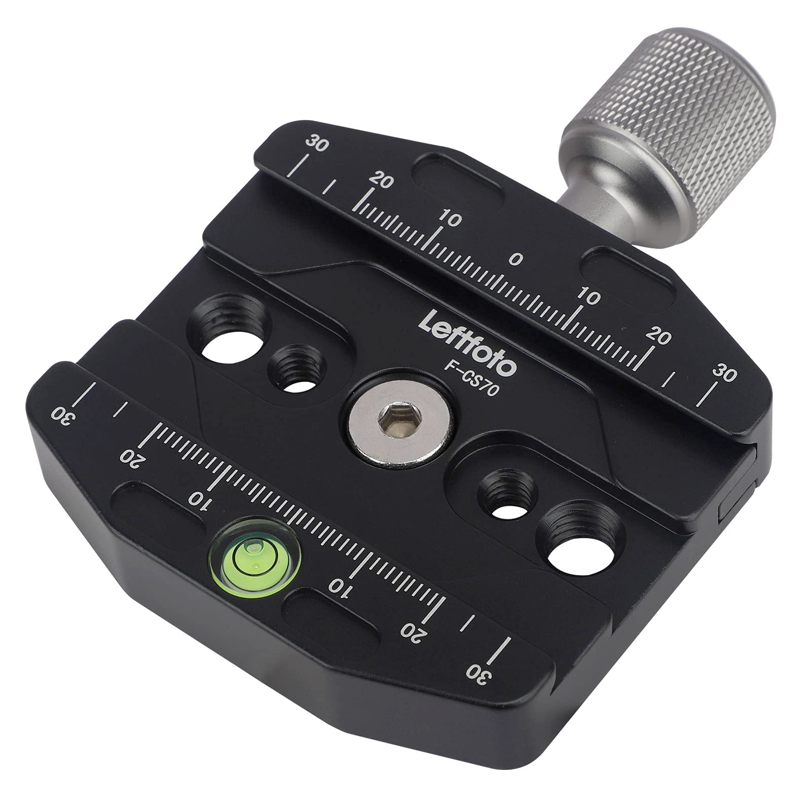 【送料無料】Leftfoto 70mm クイックリリースクランプ Arca Swissスタイルプレート対応 三脚ボールヘッ..