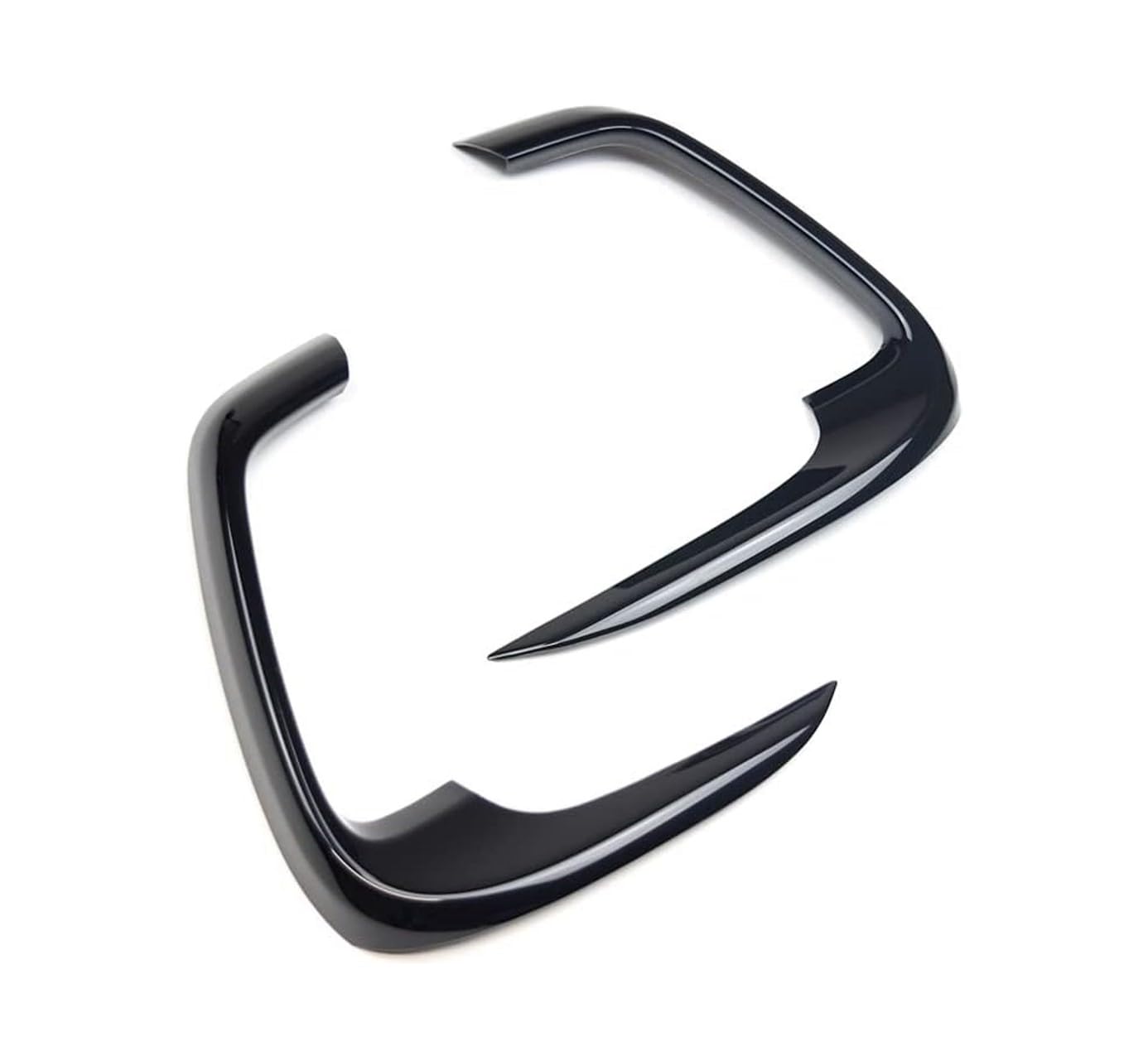 【送料無料】EVOGEAR 社外品 トヨタ 新型 ヴォクシー VOXY ノア NOAH 90系(令和4年1月〜) エアコン 吹き出し口 サイドダクトパネル カバー (ピアノブラック)