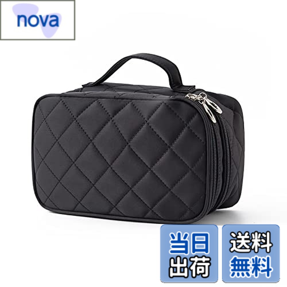 【送料無料】YFFSFDC 化粧ポーチ 収納ポーチ多機能 大容量 化粧品 収納バッグ 軽量 小物用収納ポーチ ドレッサーミラー付き 旅行用 出張用 (小さめサイズ (1個))