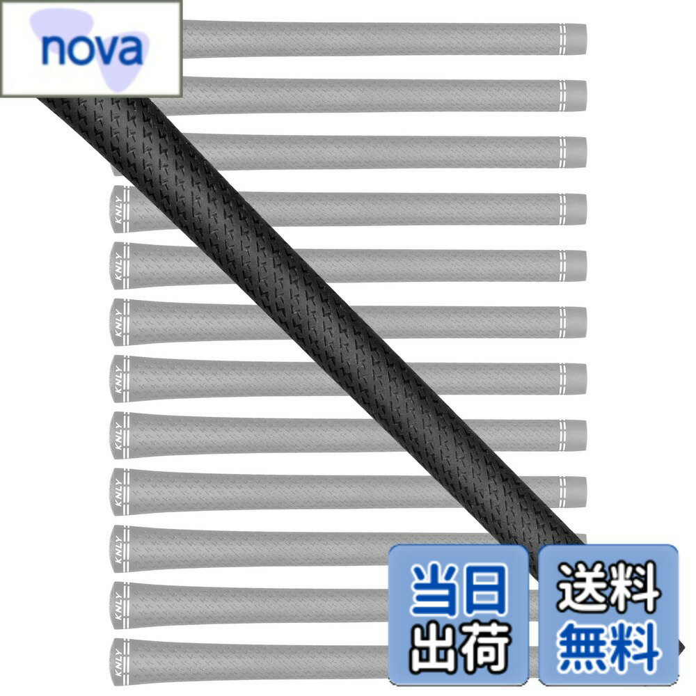 樂天商城 - 【送料無料】KNLYゴルフクリップ13セットは、全天候型で性能滑り止めのゴルフクラブグリップであり、360のライトニングパターンがデザインされ、標準/中型のサイズがあり、5色から選択できます (標準, 黒)