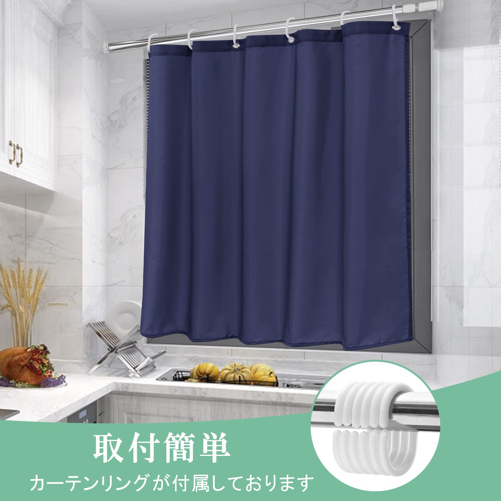 ������̵����AooHome ���������ƥ� ���� �ܱ��� �ɿ� û�� �ɥ��� ��˥åȥХ� �Ἴ�� ����Ϥ�� 80cm�� ���ե������ƥ� 100cm�� �ֻ��ڤ� ����դ� ������ ���մ�ñ �ͥ��ӡ�