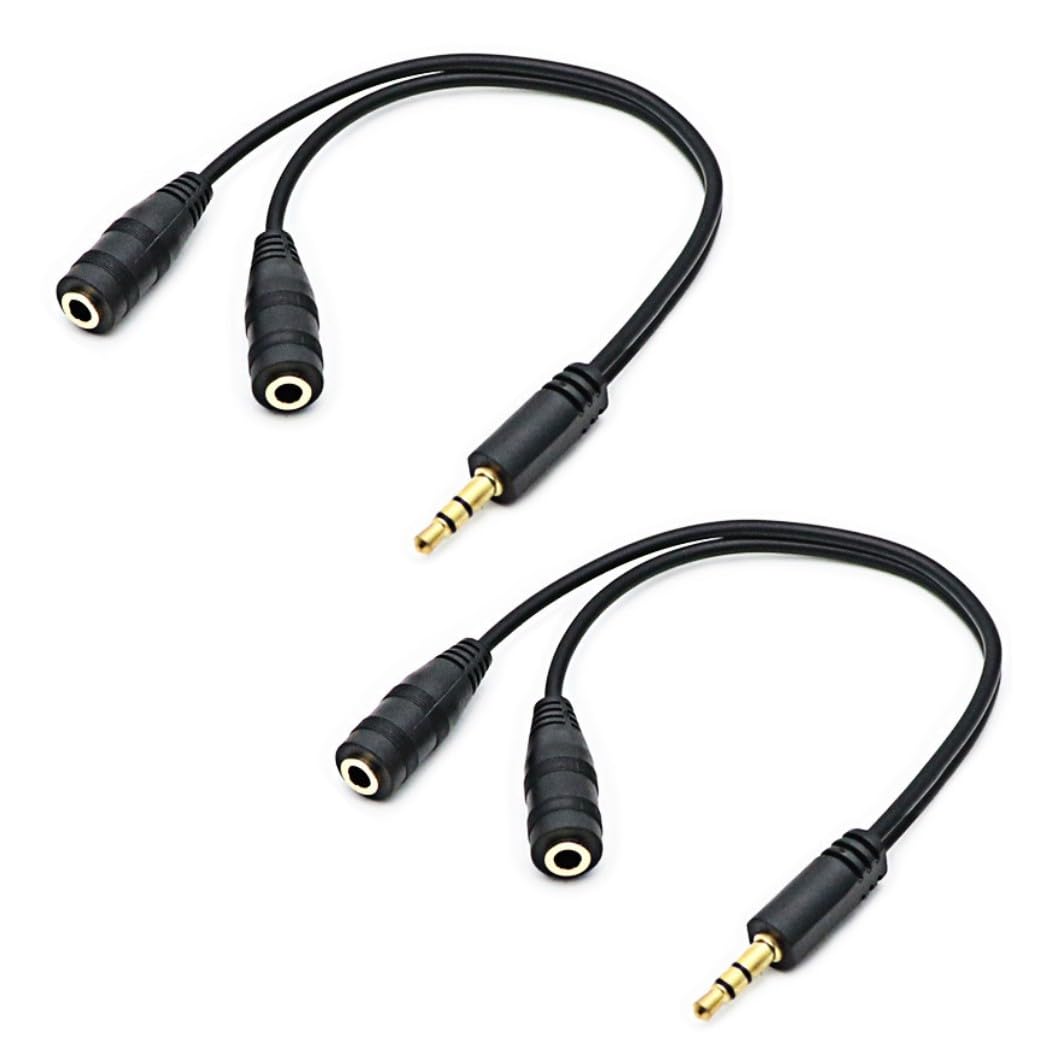 ������̵����XSAJU ����ۥ�ʬ�������֥� 2�ܥ��å� ����ۥ󥸥�å� ���ò�ǽ ��� 3.5mm ʬ�ۥ����֥� �ޥ�����ǽ�դ� ���ƥ쥪�ߥ�ü��