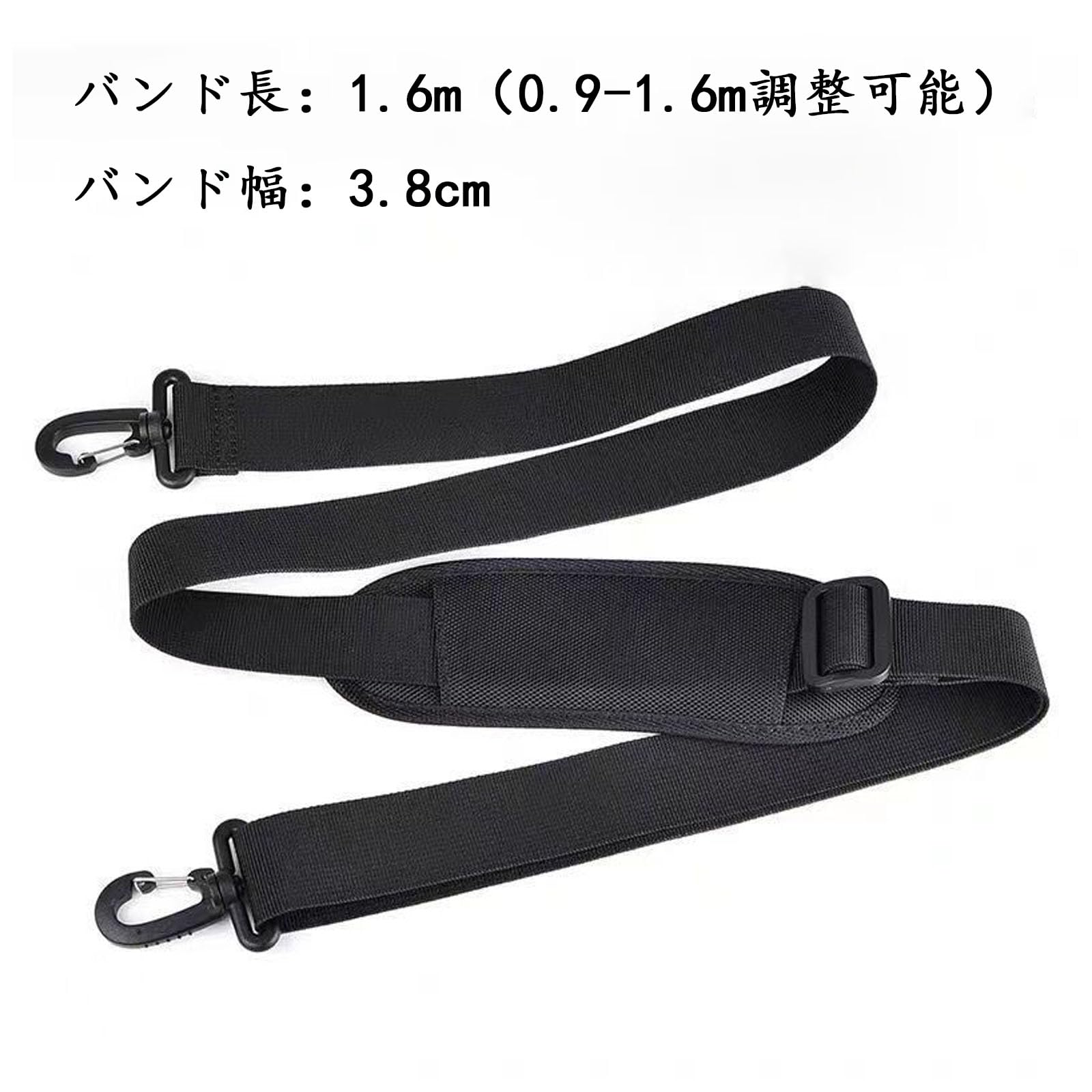 ������̵����[FamGift] ���������٥�� �ʥ����� Ĺ��160cm ���ѥå��դ� �Ť��ڸ� �ӥ��ͥ��Хå� �ѥ�����Хå� ���� ����ץ� �������� �٥�� Ķ�ѵ��� ���ݤ��Ҥ� PC �Хå�/�ӥ��ͥ��Хå�/���������Хå� �ʤ� (�ѥå���, ����3.8cm)