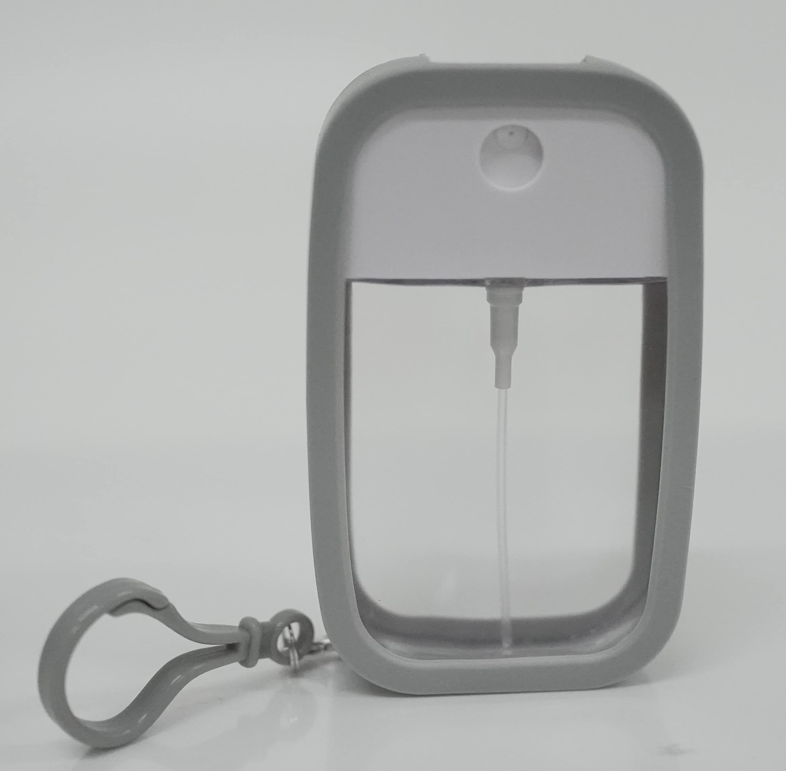 【送料無料】ノーブランド ポータブルスプレーボトル スプレーボトル 無地 グレー 詰め替え容器 グレー..