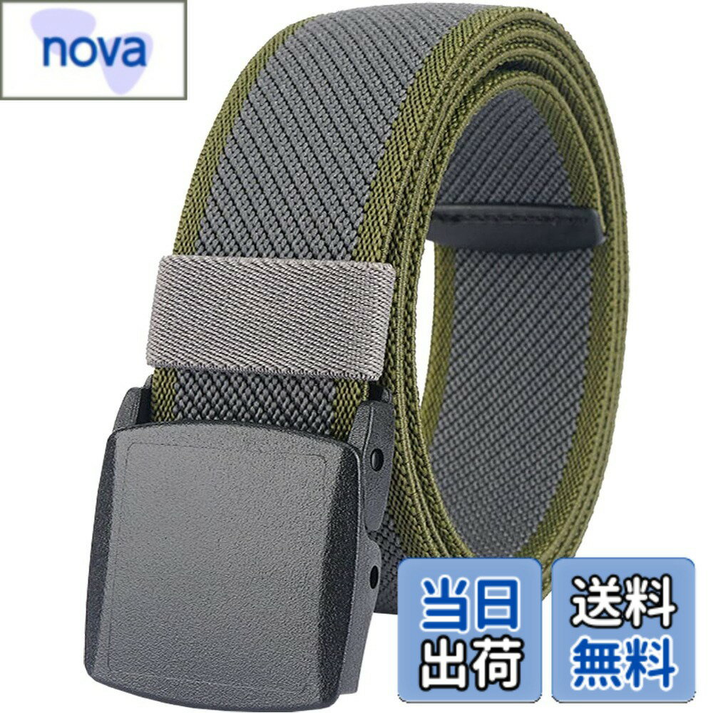 【送料無料】[LionVII] ナイロンベルト メンズ, ストレッチベルト 作業用 登山 ベルト自衛 ...