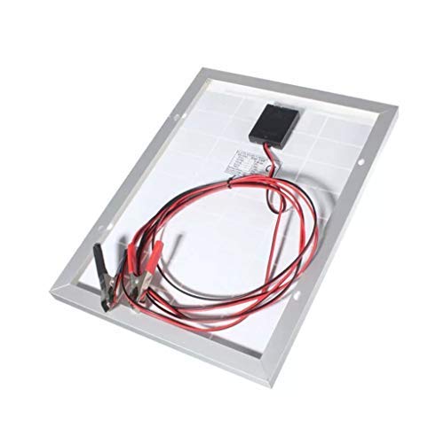 ������̵����SAYA 12v�Хåƥ꡼�ؽ����� 10W �����顼�ѥͥ�1�� 10A 12v/24v ����ȥ����顼�Ĥ�