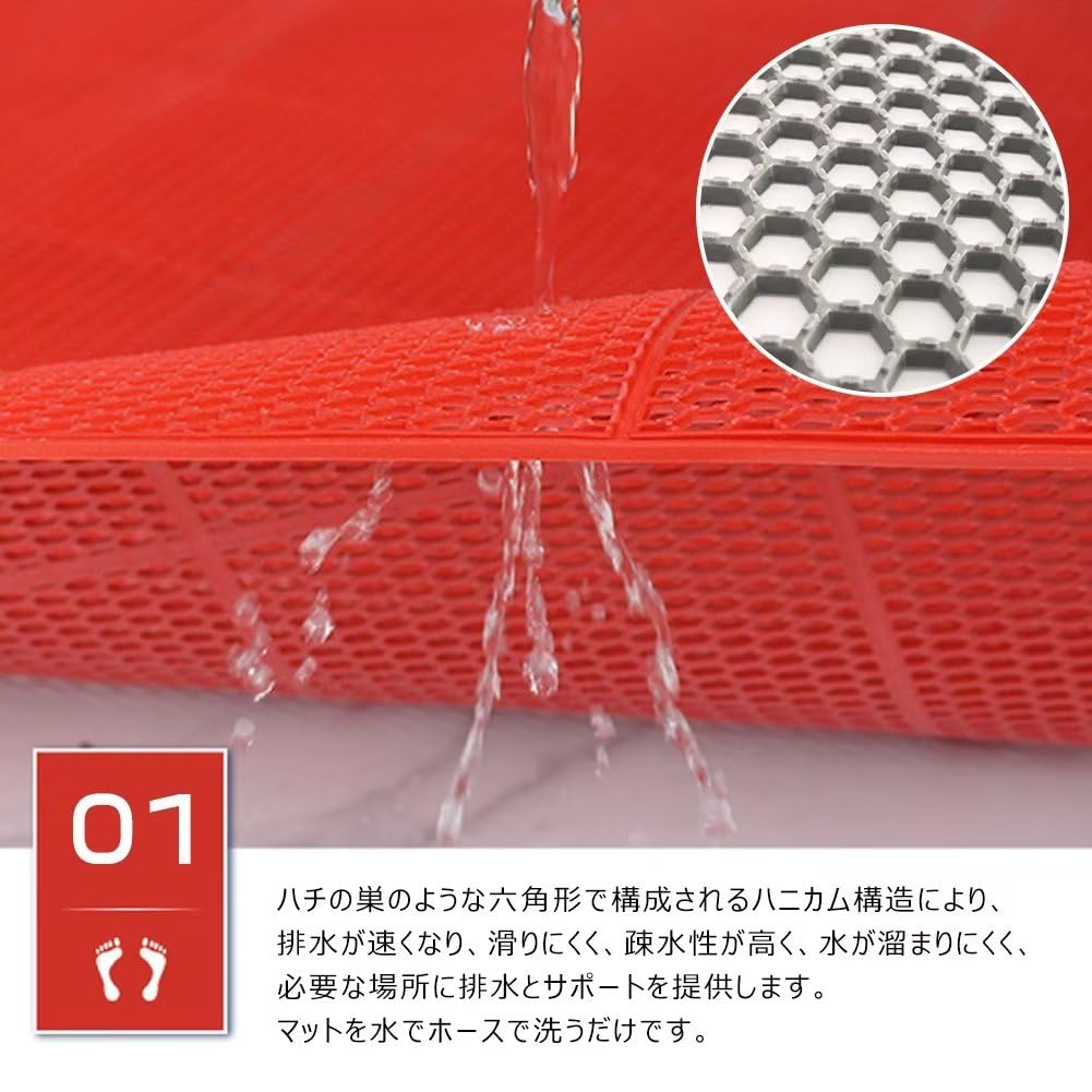 ������̵����Jumei ��̳�ѳ��ߤ�ޥå� ����ޥå� PVC��� �ۿ� �Υ󥹥�å� ž���ɻ� �ѵ� ���� ���� ��ϩ ϭ�� �ס��� �Ἴ �٥��� ���� �ع� Ź�� �ޥ󥷥�� ��־� 6mx90cm (���졼)