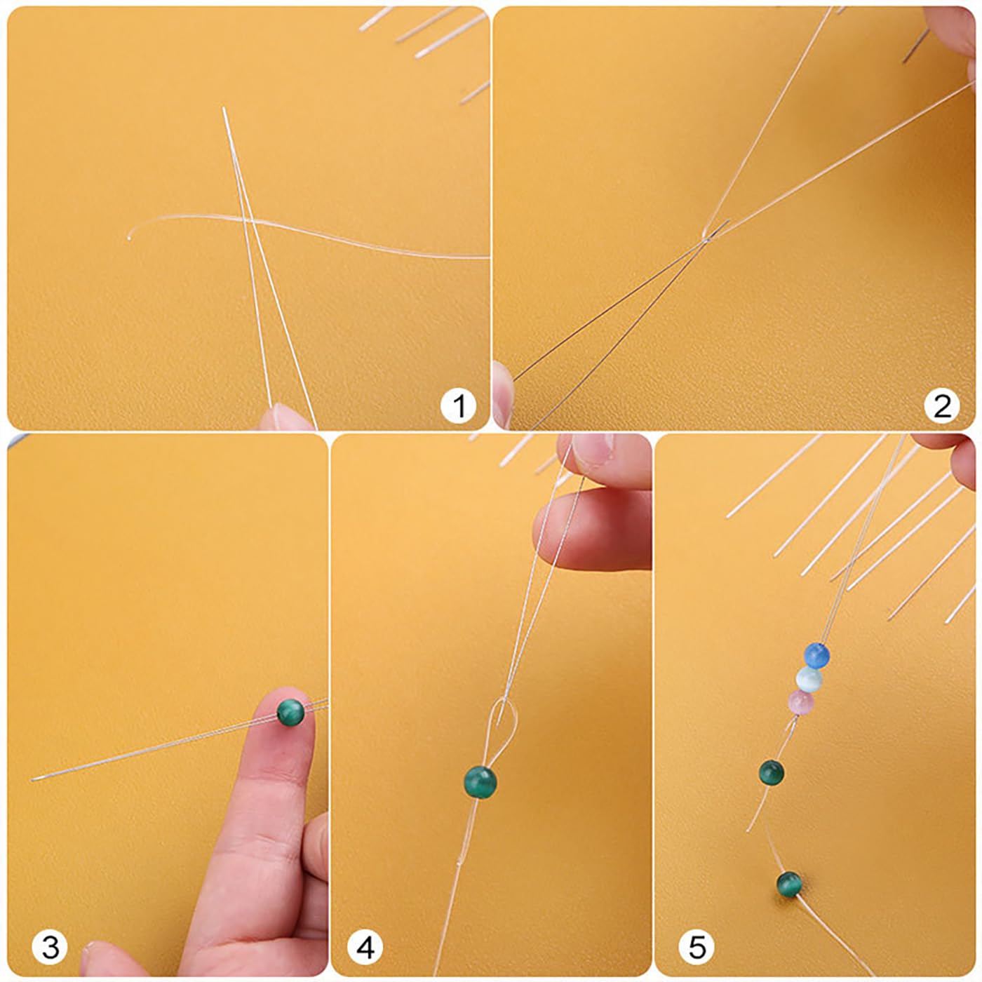 ������̵���ۡ�LUYING�ۥӡ����� �ͥå��쥹�ܡ���������ʩ������Ĺ���Υ꡼������ �ӡ����̤��� �ӡ����ɽ��� �ӡ����Ԥ߿� �֥쥹��å� ���奨�꡼ Ĺ����4.5cm��7.6cm��10.2cm��11.5cm �ܤϤ��� ��1���롼�ס�