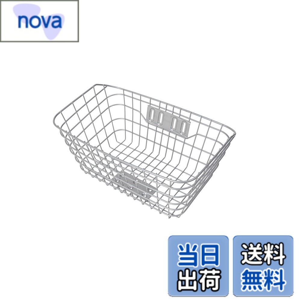 【送料無料】MARUHACHI(マルハチ) 特大バスケット FH-15-4-SIRU シルバー nova2021-10217288 nova パッケージ画像