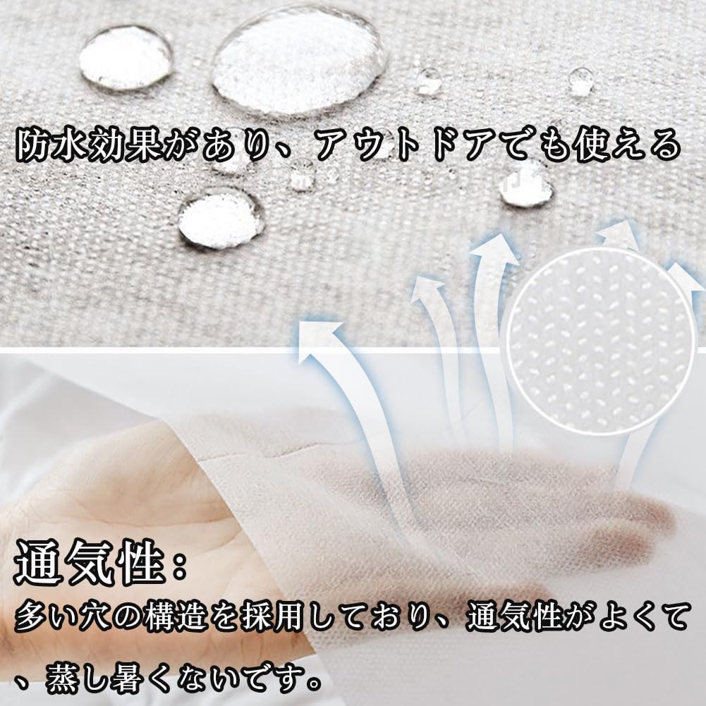 【送料無料】Moeagel 寝袋 使い捨て インナーシュラフ 肌触り良い 不織布 軽量 持ち運び便利 シングル寝袋 旅行 山行用 車中泊 山小屋泊用 インナーシーツ 封筒型 使いやすい オフィス用 防災用品 アウトドア キャンプ用品 (ホワイト) nova2021-10190120 nova サンプル画像3
