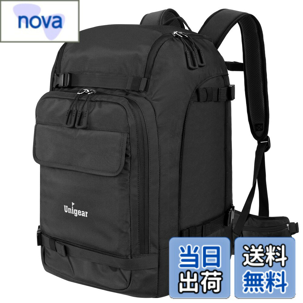商品情報 商品の説明 主な仕様 【多機能ストレージ】スキーブーツ収納ポケット、ヘルメット収納ポケット、スキーウエア収納ポケット、多機能ポケット4つのポケットを装備。70Lの大容量でスキーブーツ、ヘルメット、スキーウエア、日焼け止め、カメラの予備バッテリーなど必要なアイテムをまとめて収納。正面と側面のストラップで異なるタイプのスノーボードを固定できます。【高撥水性・高耐摩耗性】撥水性と耐摩耗性付き高品質的な生地で作ります。ショルダーストラップにEVA発泡綿生地を採用し、長期間の使用による変形や生地のヘタリを抑えます。背面をメッシュ設計にすることでムレにくく高いクッション性能を実現、衣類を傷めません。【便利なデザイン】背面のフラップを開くとマットとして使用可能。内側は防水・防汚に優れたアルミホイルの防水布生地。汚れを防ぐだけでなくお手入れも簡単です。特大サイズの引き手つき&amp;SBSナイロンファスナーを採用し、スキー用手袋を着用した状態でも使いやすい設計です。【製品仕様】36cm x 36cm x 56cm、重量：885g、容量：約70L。スキーブーツ収納用ポケットは最大30cmのスキーブーツを収納可能です。人気のブラック、ブルー、グレー、レッド、シルバーグレー 、レイクブルー、アーミーグリーンの7色をラインナップ。気分やお好みに合わせてスタイルを選びます。【カスタマーサポート】万が一製品の不具合あるいはサイズが合わなかった場合など、遠慮なく弊社カスタマーサービスまでお問い合わせください。原則24時間以内にご対応させていただきます。お客様にご満足いただき問題を解決するよう常に最善を尽くします。 # 【送料無料】Unigear スノーボード バックパック スキー ブーツバッグ 大型 スキーヘルメット バッグ 大容量 70L 5色（ブラック） 冬の寒い時期、スキーやスノーボードを楽しむ方にとって、アイテムを持ち運ぶことは大きな悩みの一つです。特に、ブーツやヘルメット、スノーウェアなど、必要な物がたくさんあります。この時期、悩むことなくスムーズに準備するには、便利なバックパックが必要です。「Unigear スノーボード バックパック」は、その悩みを解決するアイテムです。 このバッグは、大容量70Lに設計されており、すべての必要なギアをまとめて持ち運ぶことができます。特に、スキーブーツやヘルメット専用のポケットがあり、すっきりと収納できるので、探す手間も省けます。また、高品質の素材で作られているため、持ち運びも楽々。快適なショルダーストラップが肩への負担を軽減します。このバックパックで、冬のアクティビティをもっと楽しめるでしょう。さあ、あなたの冬をさらに特別なものにしてみませんか？ ## 多機能な収納ポケットで全てをまとめて 「Unigear スノーボード バックパック」は、特に多機能な収納ポケットが魅力です。まず、スキーブーツ専用のポケットがあります。最大で30cmのブーツが収納でき、背中に持ちながらも安定感があります。また、ヘルメットを収納するための専用ポケットも完備。これにより、ブーツやヘルメットが他のアイテムとごちゃごちゃすることはありません。 さらに、スキーウェアを安心して入れられる専用の収納スペースがあり、日焼け止めやカメラの予備バッテリーなど、他の小物も4つの多機能ポケットに整理整頓できます。ポケットのデザインは深く、物をしっかりと保持してくれるため、移動中に物が落ちる心配もありません。このような細部へのこだわりが、ユーザーの使いやすさを高めています。 さらに、正面と側面にストラップがあるため、異なるサイズや形状のスノーボードをしっかりと固定できます。これにより、雪の中でも安心して移動が可能です。ピッタリとくっつくデザインは、動きやすさも考慮されています。これらの機能が揃っているため、必要なアイテムを全て一つのバックパックで管理でき、面倒な準備時間を短縮することができます。 ## 耐久性に優れた高品質な素材 耐久性は、アウトドアで使用するアイテムにとって非常に重要です。「Unigear スノーボード バックパック」は、高撥水性と高耐摩耗性を誇る素材で作られています。この素材は、長期間の使用に耐えられるよう設計されており、特に冬の厳しい環境下でも問題なく使えます。 ショルダーストラップはEVA発泡綿生地で作られており、長時間の使用でも身体に優しい設計です。バックパックを持っているだけでなく、背中への負担を軽減しつつ、快適に使えるように工夫されています。これにより、日帰りのスキー旅行や、長時間のアクティビティ時でも快適な体験が得られます。 さらに、背面はメッシュ設計になっており、ムレにくさを考慮しています。このデザインは、蒸れを防ぎ、湿気を逃がすことで、背中を保護します。衣類も傷めず、快適さが維持されるため、安心して長時間使用することができるでしょう。 お手入れも簡単で、アルミホイルの防水布生地を内側に使用しているため、防水効果が高く、汚れもつきにくい仕様になっています。このように、耐久性と使いやすさを兼ね備えた「Unigear スノーボード バックパック」は、ウィンタースポーツを存分に楽しむための必需品です。 ## 便利なデザインで使いやすい 「Unigear スノーボード バックパック」のデザインは、ユーザーにとって非常に便利です。特に際立つのは、背面のフラップを開くとマットとして使える点です。これにより、休憩中に地面に座ることができ、快適に過ごすことができます。アウトドアでの休憩時間をより楽しいものにしてくれるアイデアです。 さらに、引き手が特大サイズで、SBSナイロンファスナーを採用しています。このつくりにより、手袋を着用したままでもスムーズに開閉できる設計です。スキー用の手袋を着けた状態でも操作しやすいのは、特に冬場に嬉しいポイントです。 加えて、カラーバリエーションが豊富で、お好みや気分に合わせて選べる楽しさもあります。ブラックの他にも、ブルー、グレー、レッド、シルバーグレー、レイクブルー、アーミーグリーンの7色から選ぶことができ、あなた自身のスタイルに合った選択が可能です。 この商品の使いやすさは、多くのユーザーから支持されています。特に、頻繁にスノーボードを楽しむ方や旅行者にとっては、ごちゃごちゃした荷物を整理する手助けとなってくれるアイテムです。また、カスタマーサービスも充実しており、万が一のトラブルにも迅速に対応してくれるため、初めて購入する方でも安心して利用できます。 ## まとめ - 「Unigear スノーボード バックパック」は、容量70Lで多機能な収納ポケット付き。 - 高撥水性と高耐摩耗性の素材を使用しており、耐久性に優れる。 - 使いやすいデザイン、背面をマットに変えられ、休憩時も快適。 - 豊富なカラーバリエーションと充実したカスタマーサポートが魅力。 - スキーやスノーボードを趣味とする方々のための最適な選択肢。 このように、「Unigear スノーボード バックパック」は、冬のアクティビティに欠かせないパートナーです。ぜひこの機会に手に入れて、あなたのウィンタースポーツをより楽しんでください。