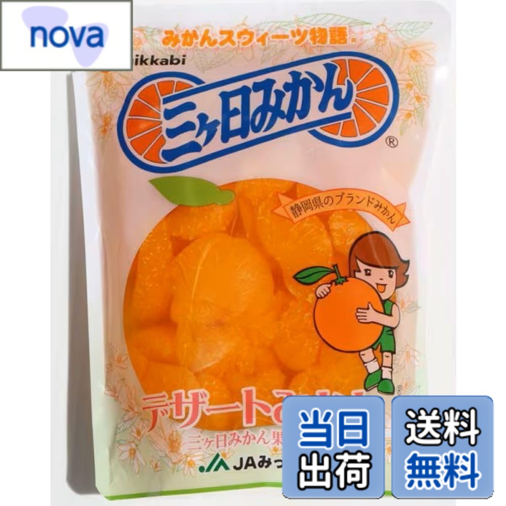 【送料無料】三ヶ日町農業協同組合 三ヶ日デザートみかん 440g(固形量220g)