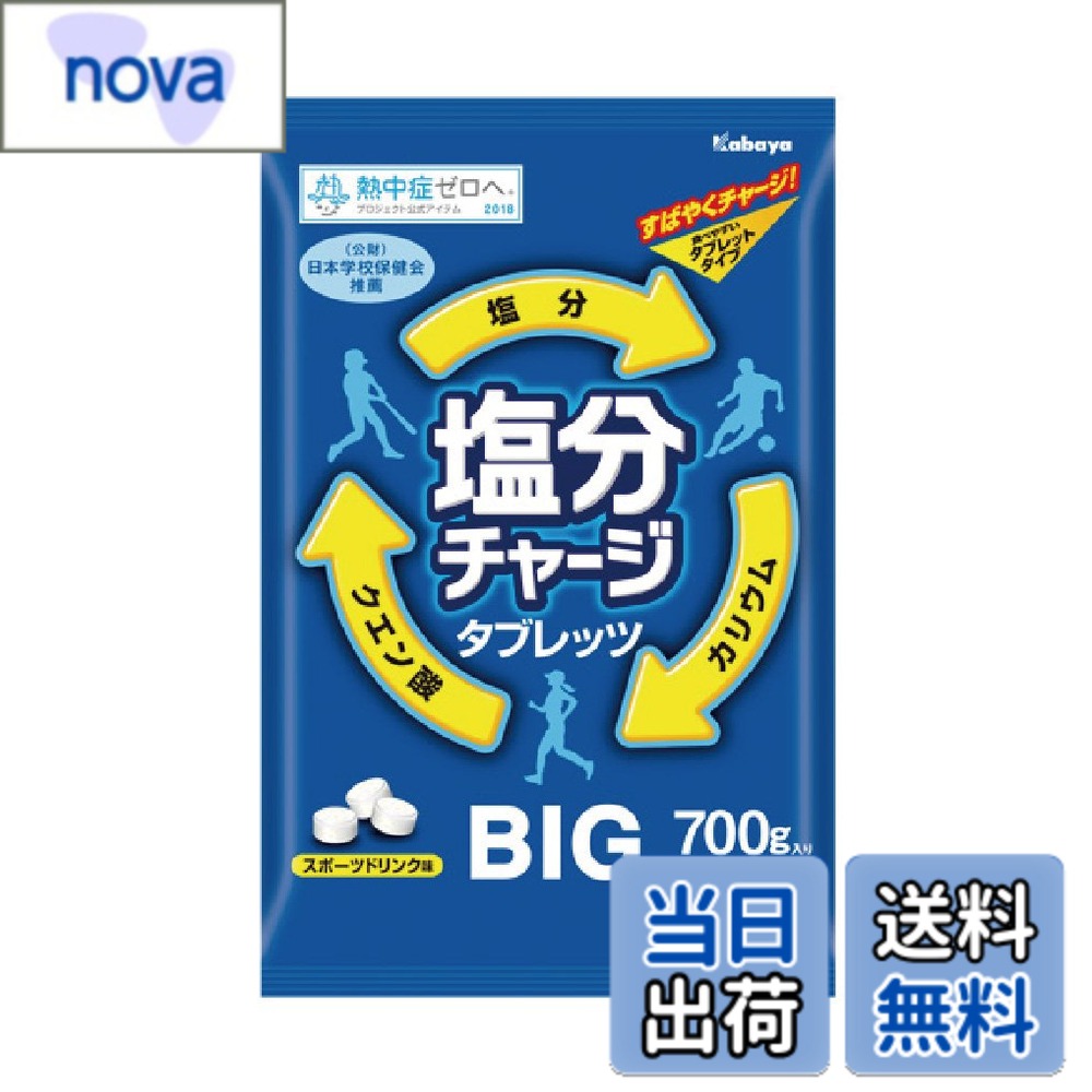 【9月1日ー9月15日まで200円オフ】【送料無料】昭和商会 N18-26 塩分チャージタブレッツBIG 700g