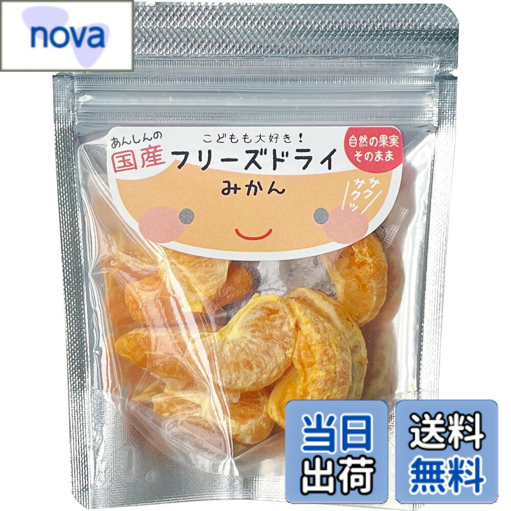 商品情報 商品の説明 商品紹介 愛媛県産の「みかん」を使ったフリーズドライに仕上げています。 原材料・成分 かんきつ類（愛媛県産） 主な仕様 愛媛県産の「みかん」を使ったフリーズドライに仕上げています。 # 【送料無料】げんき本舗 こどもも大好き! フリーズドライ(みかん) お子様の食事にフルーツを取り入れるのは、健康を考える上でとても重要です。しかし、忙しい日々の中で、毎回フルーツを切って用意するのは大変ですよね。そこで、手軽にフルーツを楽しめる方法をお探しの方にオススメなのが、げんき本舗の「フリーズドライ(みかん)」です。親も子も大好きなみかんを使ったこの商品は、栄養価が高く、手軽に美味しさを楽しむことができます。フリーズドライ加工により、みかんの風味と栄養素をしっかりとキープ。おやつやお弁当、さらには朝食のトッピングにもぴったりです。この商品を取り入れれば、忙しい毎日でも安心して子どもにフルーツを食べさせることができるでしょう。 ## こだわりの原材料と製法 げんき本舗のフリーズドライ(みかん)は、愛媛県産の新鮮なみかんを使用しています。愛媛県は、温暖な気候と豊かな自然環境が特徴で、そこで育まれたみかんは、甘味と酸味のバランスが絶妙です。フリーズドライ製法は、みかんをそのままの状態で急速冷凍し、真空状態で水分を除去する方法です。この加工によって、みかんの栄養素と風味をそのまま閉じ込めます。よって、フレッシュなみかんをそのまま食べるような味わいを楽しむことができます。 また、フリーズドライ製法は、保存性も高く、常温で持ち運びやすいのが特徴です。お出かけの際にも、お子様のおやつとして気軽に持ち歩けるので、非常に便利です。食品添加物を使用せず、自然の味わいを大切にしている点も、多くの親に選ばれる理由の一つです。お子様の健康を考えると、原材料の選定は重要です。その点、げんき本舗は厳選された素材を使用しており、安心して食べられる商品を提供しています。 ## 手軽さと楽しみ方 フリーズドライの最大の魅力は、手軽さです。袋を開けた瞬間、カリッとした食感が楽しめ、すぐに食べられます。また、水分を含ませることで、柔らかい食感に変わるので、気分に応じてて食べ方を変えることも可能です。おやつとしてそのまま食べるのはもちろん、ヨーグルトやアイスクリームにトッピングしたり、サラダのアクセントに使ったりすることもできます。 特に、サラダに加えるとフルーツの甘さが引き立ち、味にバリエーションが生まれます。お子様が喜んで食べてくれること間違いなしです。また、朝食のシリアルに混ぜると、みかん風味のフルーツグラノーラに早変わり。忙しい朝でも、栄養をしっかり摂れる一品になります。 そのほかにも、キャンプやピクニックのお供にも最適です。軽量で持ち運びが楽なので、外で自然を満喫しながら楽しむことができます。さらに、パーティーの小皿盛りにもぴったり。ゲストとの会話が弾むおやつとして活用できます。 ## 購入の流れと注意点 このフリーズドライ(みかん)は、楽天市場を通じて簡単に購入できます。まずは、楽天市場のページにアクセスし、商品の詳細をよく確認してください。送料無料でお届けされるため、追加の料金を気にする必要もありません。購入ボタンをクリックすると、お支払い方法を選択する画面になります。クレジットカードやコンビニ決済など、多様な支払い方法が用意されていますので、自分に合った方法を選んでください。 なお、注意点として、賞味期限をこまめに確認することをおすすめします。フリーズドライ加工された食品は、長期保存が可能ですが、風味が落ちてしまう場合もあります。また、食べる際には、個々のアレルギーや食事制限に注意してください。特に小さなお子様には、喉詰まりを避けるため、小さなサイズに割ってから与えるのが良いでしょう。 ## まとめ - げんき本舗のフリーズドライ(みかん)は、愛媛県産の新鮮なみかんを使用。 - 栄養素と風味がそのまま閉じ込められた商品です。 - おやつやサラダ、ヨーグルトトッピングなど、楽しみ方が多様。 - 購入は簡単で、送料無料で届く。 - アレルギーに注意して、安全に召し上がってください。 このフリーズドライ(みかん)を取り入れて、日々の食生活に美味しさと栄養をプラスしてみませんか？